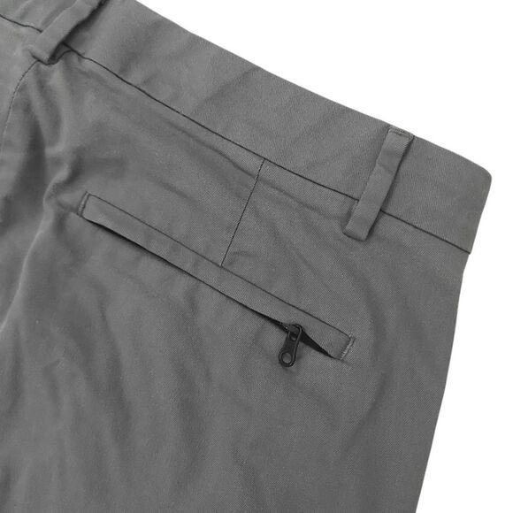 Bonobos Pants Mens 30x32 Gray Athletic Slim Straight Flat Front Stretch Golf - Picture 7 of 12